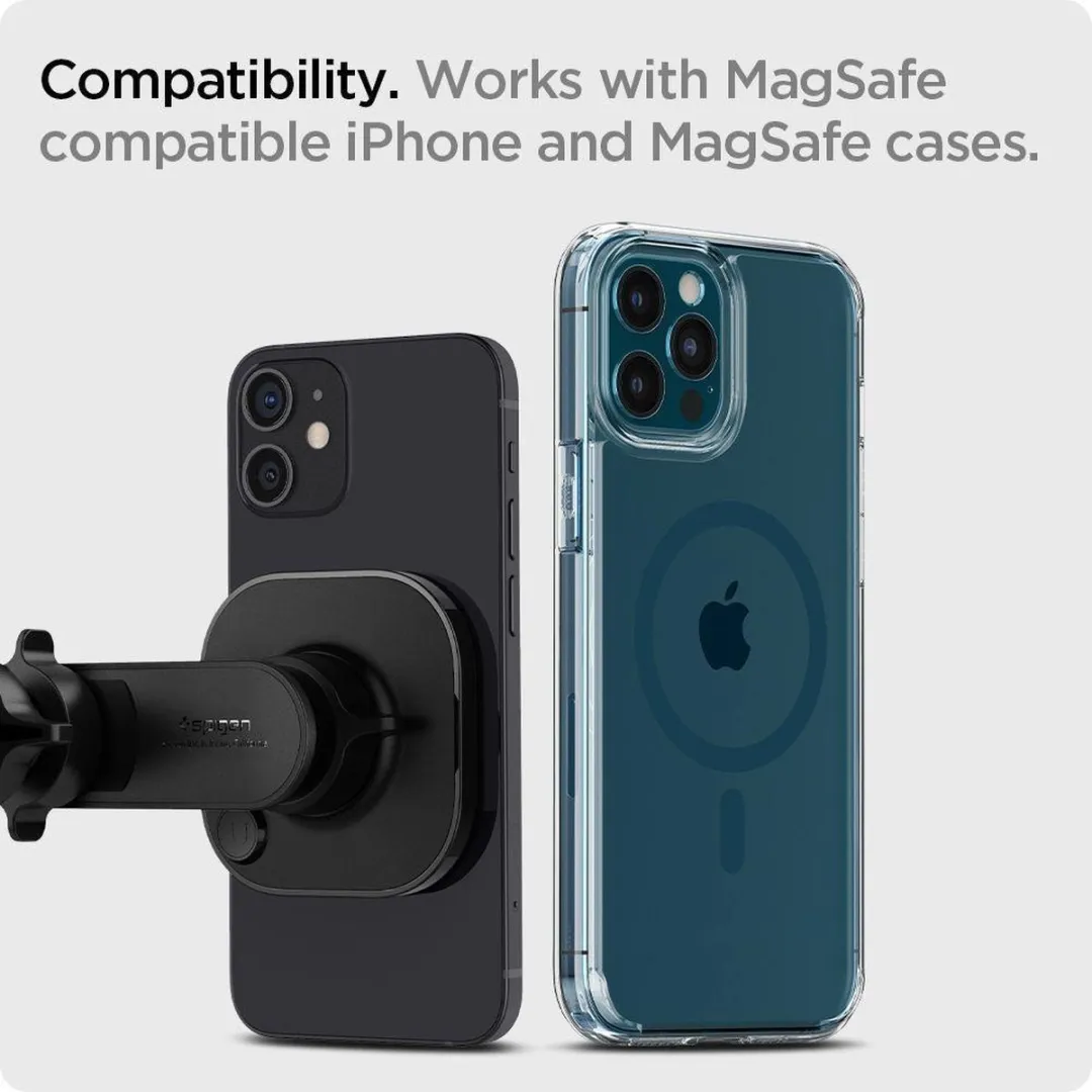 Spigen OneTap MagSafe Vent iPhone Houder - Zwart - afbeelding 6 van 6