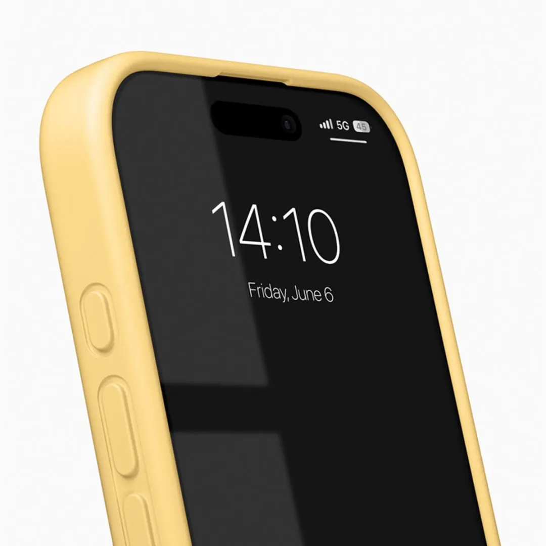 iDeal of Sweden iPhone 16 Silicone Hoes - Geel - IDSIC-I2461-516