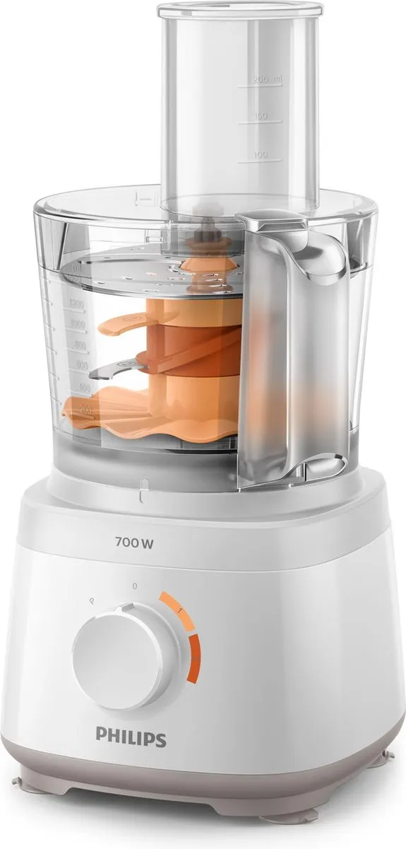 Philips Daily HR7320 Foodprocessor 700W - Wit