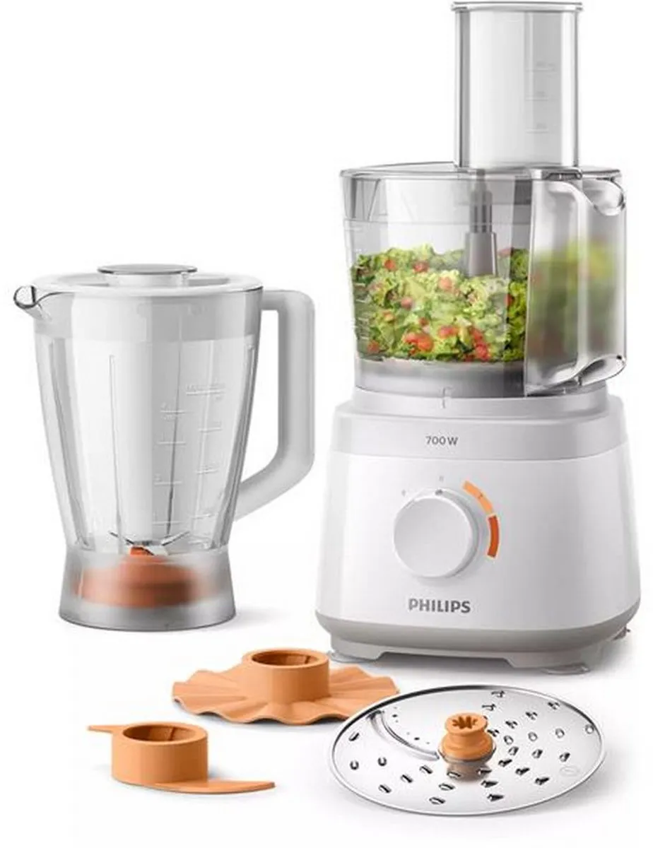 Philips Daily HR7320 Foodprocessor 700W - Wit - afbeelding 6 van 6