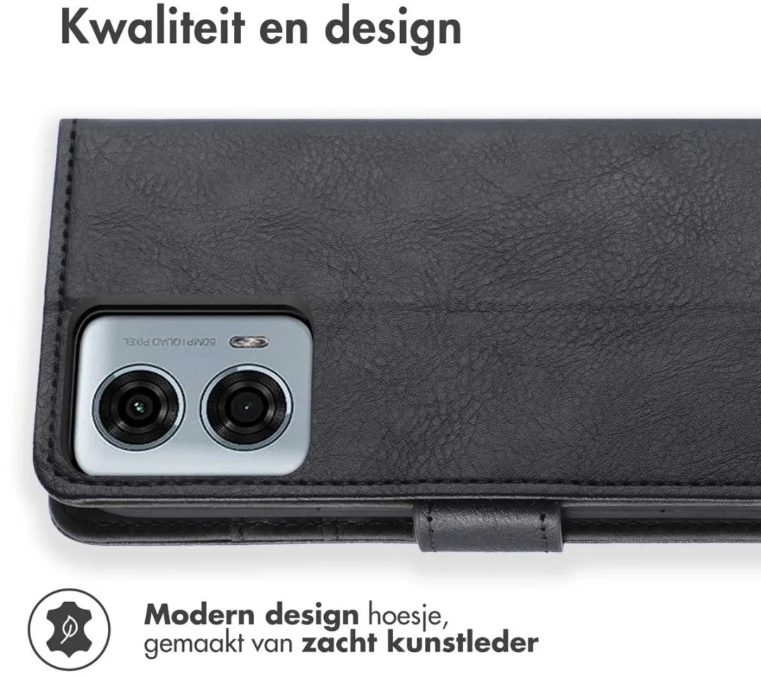 Imoshion Hoesje Motorola Moto G24 Power - 3 Stuks - Zwart