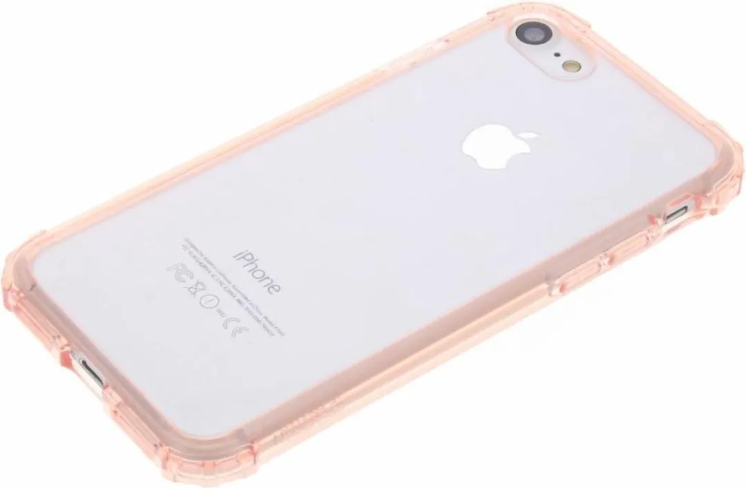 Spigen Crystal Shell iPhone 7/8 Hoesje 7G64455903 - Roze Transparant