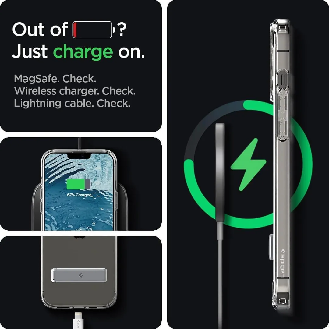 Spigen Ultra Hybrid TPU Hoesje iPhone 13 Pro ACS03270 - Transparant