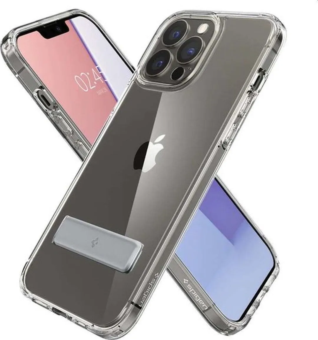 Spigen Ultra Hybrid TPU Hoesje iPhone 13 Pro ACS03270 - Transparant - afbeelding 6 van 6