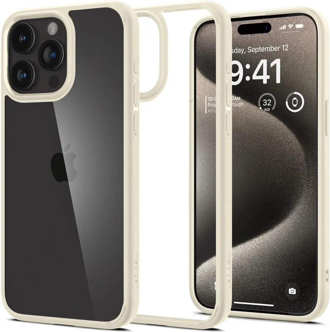 Spigen Ultra Hybrid ACS06571 Hoesje iPhone 15 Pro Max