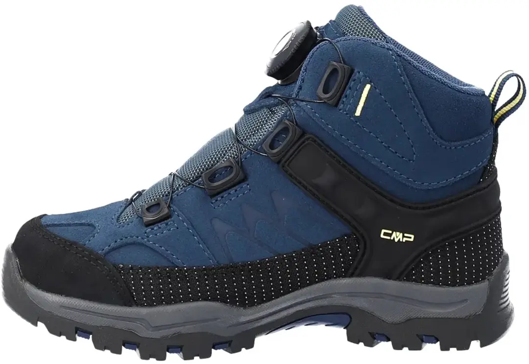 CMP Kiruna Fitgo Mid Kinderwandelschoenen - Blue Ink/Yellow - afbeelding 2 van 2