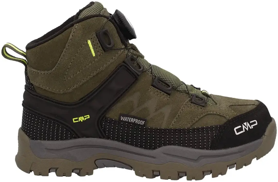 CMP Kiruna Fitgo Mid Kinderwandelschoenen - Olijf - afbeelding 3 van 6