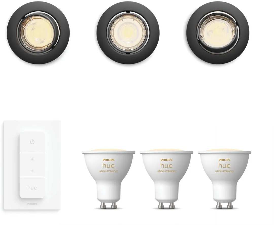 Philips Hue Peridot Set 3 Inbouwspots