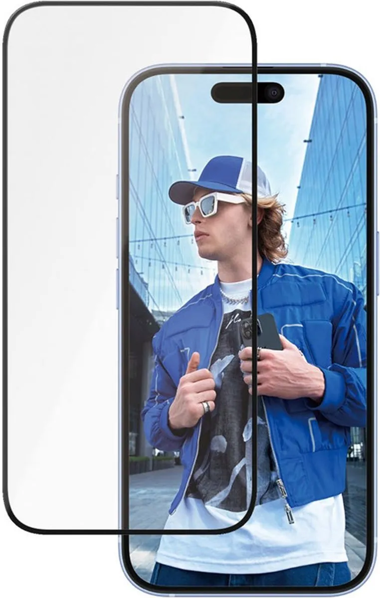 PanzerGlass Screenprotector geschikt voor Apple iPhone 16 Glazen | PanzerGlass Ceramic Screenprotector - Case Friendly