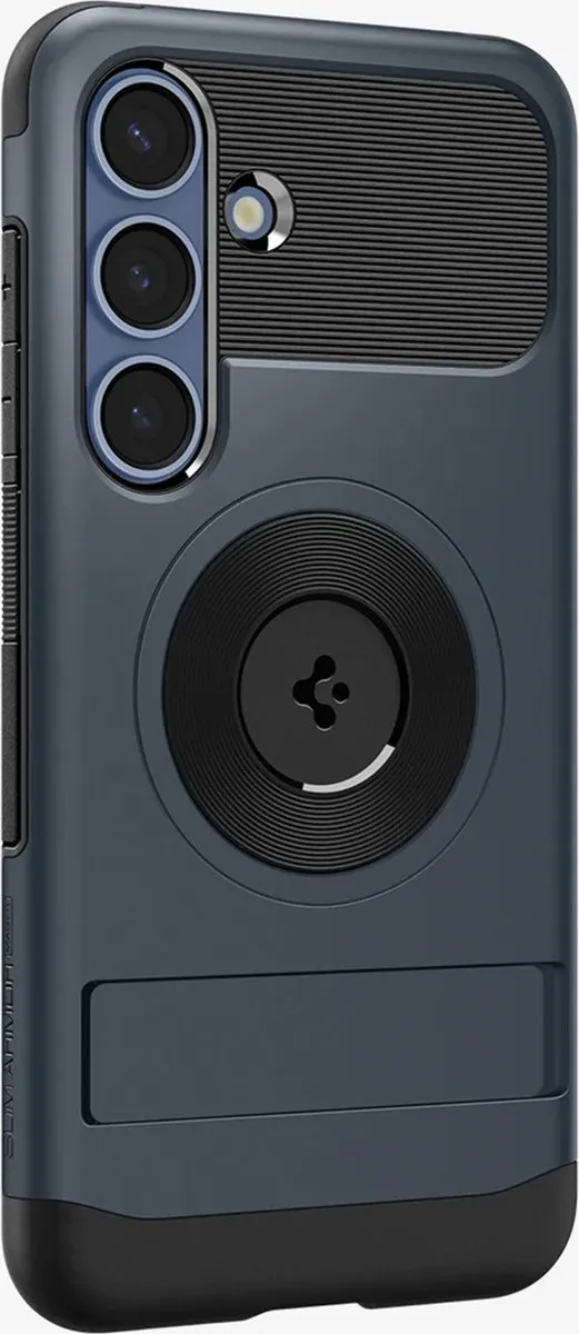Spigen Slim Armor ACS08914 Backcover - Donkergrijs