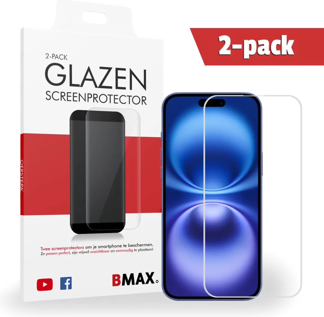 BMAX iPhone 16 Plus Screenprotector