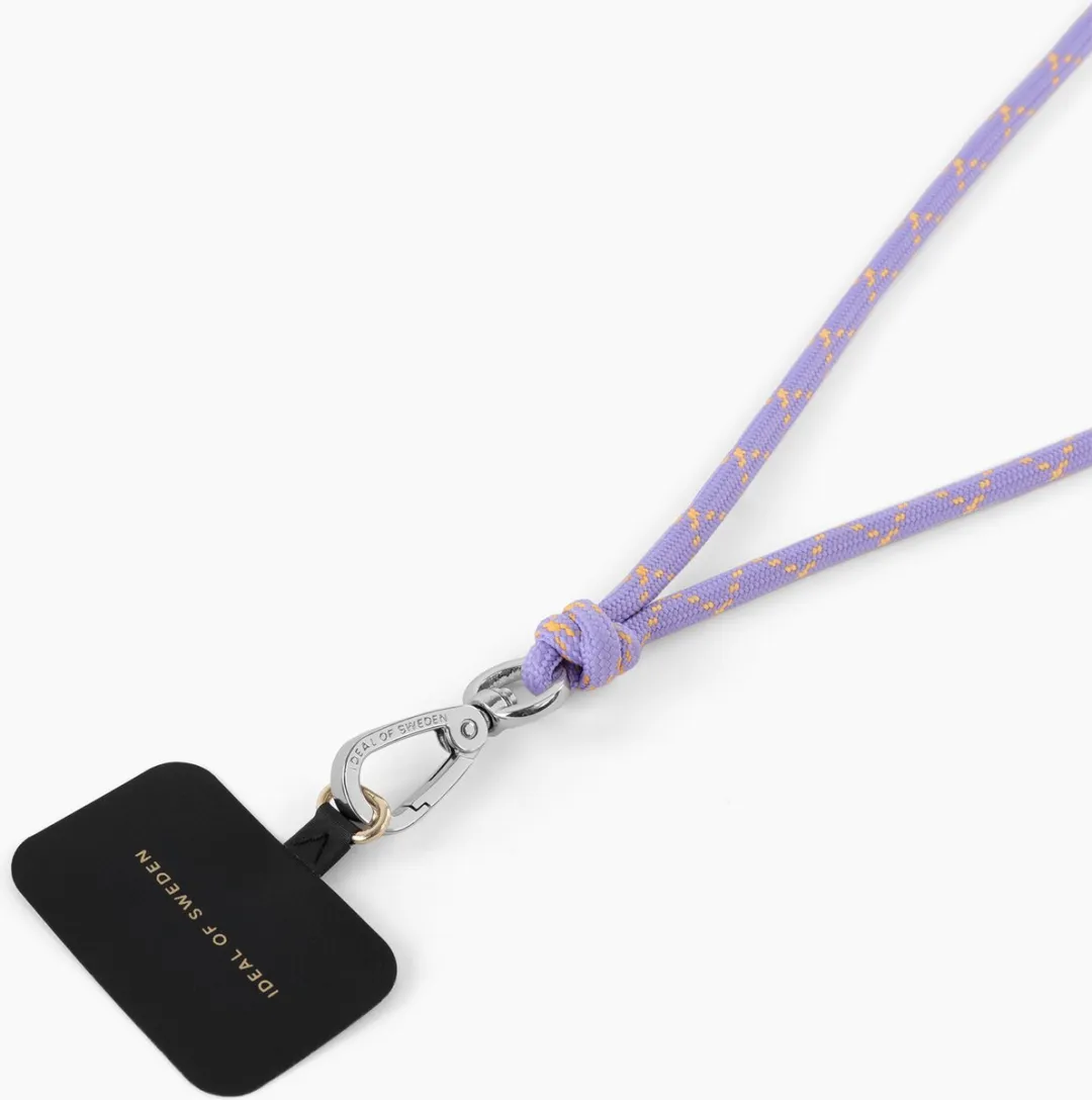 iDeal of Sweden Cord Phone Strap IDCDSSI23-478 - Multi Purple