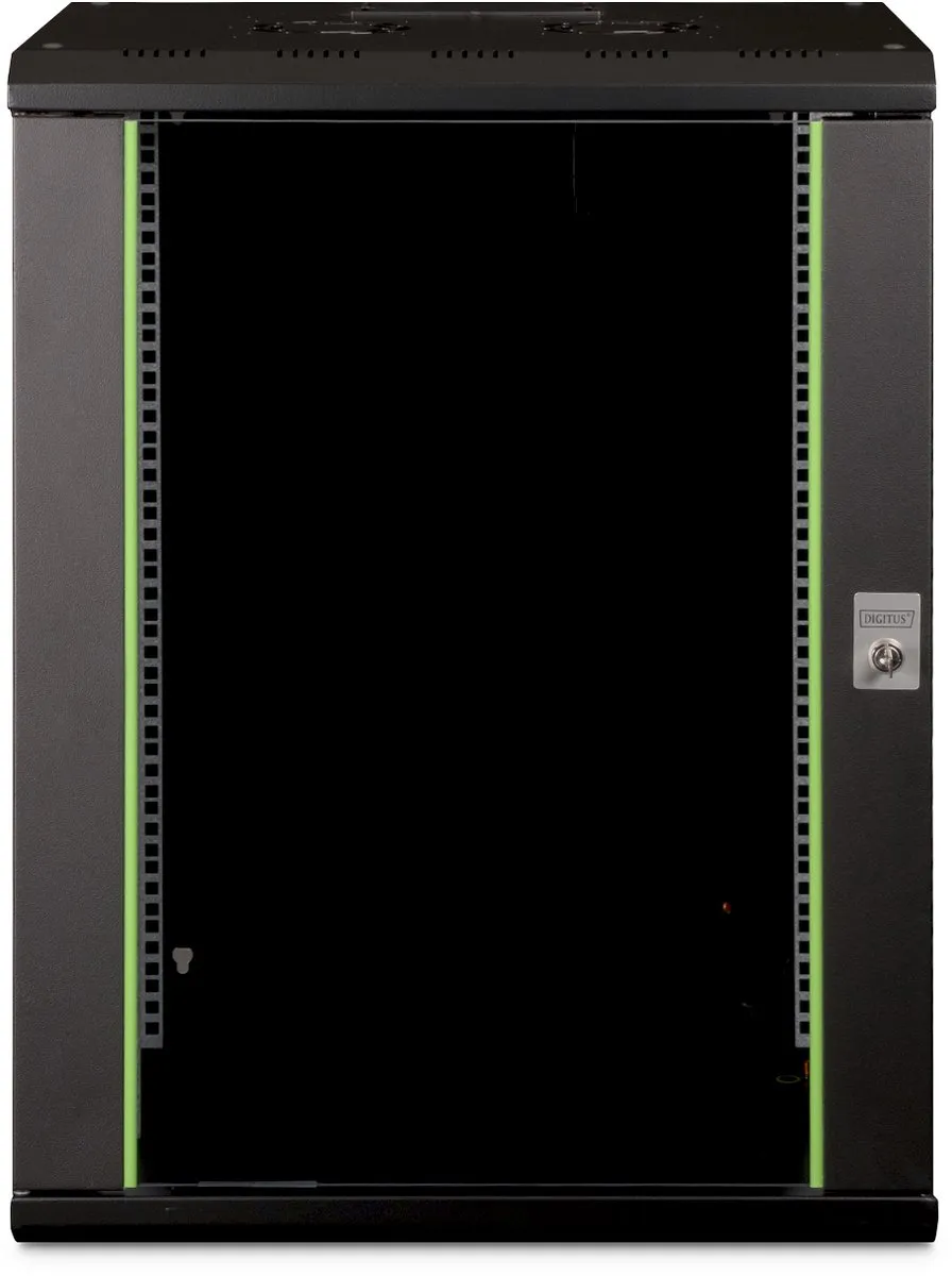 Digitus DN-19 16-U-SW Wandrek 16U - Zwart - afbeelding 6 van 6