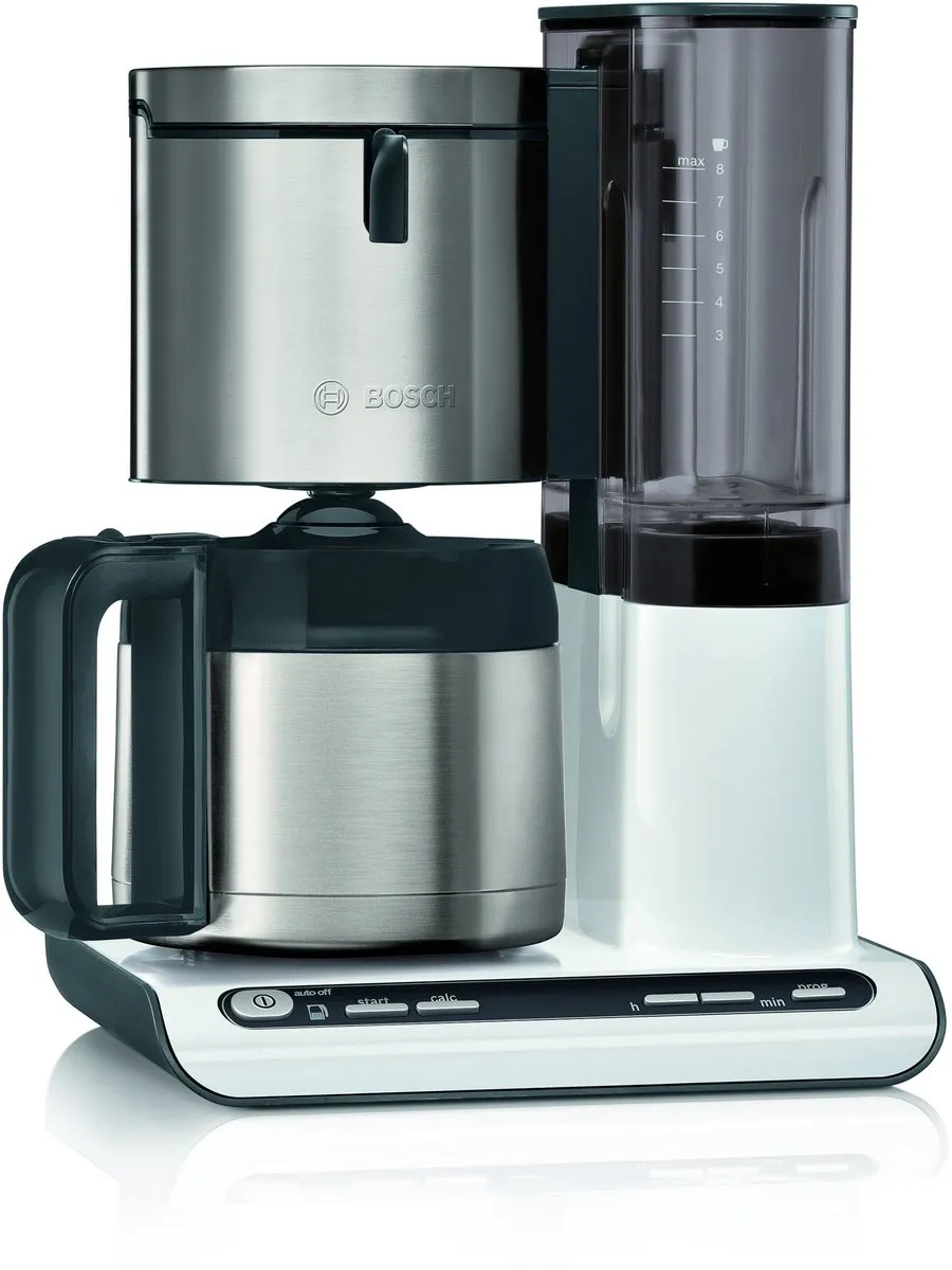 Bosch TKA8A681 Koffiezetapparaat 1,15L - 8 Kopjes - Wit