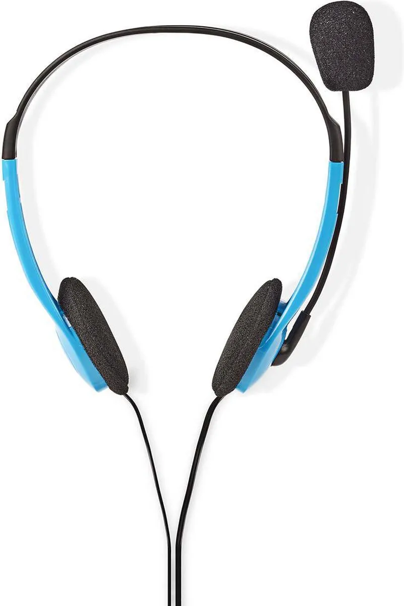 Nedis PC-Headset CHST100BU - Blauw