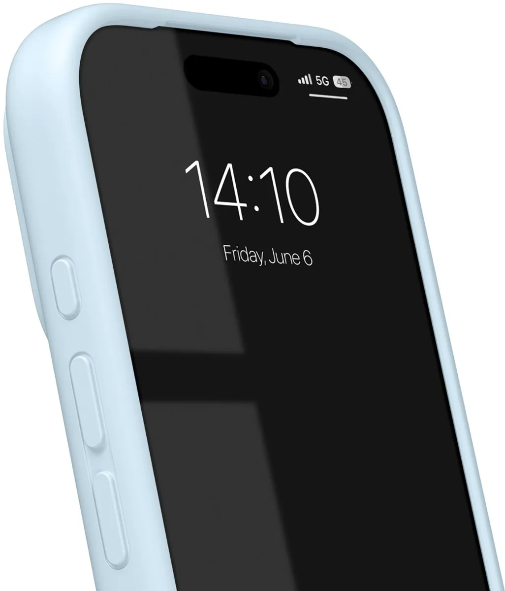 iDeal of Sweden Silicone Case iPhone 17 Pro Max - Lichtblauw - IDSICMS-I2567P-501