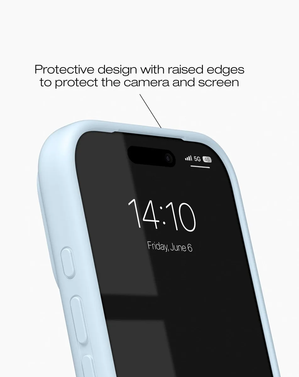 iDeal of Sweden Silicone Case iPhone 17 Pro Max - Lichtblauw - IDSICMS-I2567P-501 - afbeelding 6 van 6