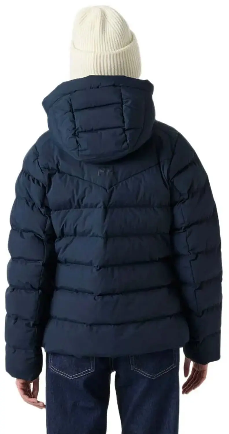 Helly Hansen Adore Puffy Hooded Dames Jack - Navy - XS - afbeelding 2 van 4