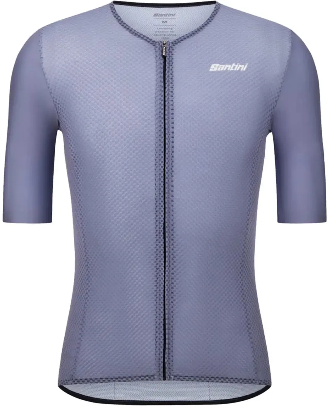 Santini Super Lite Korte Mouw Wielertrui Grijs 2XL