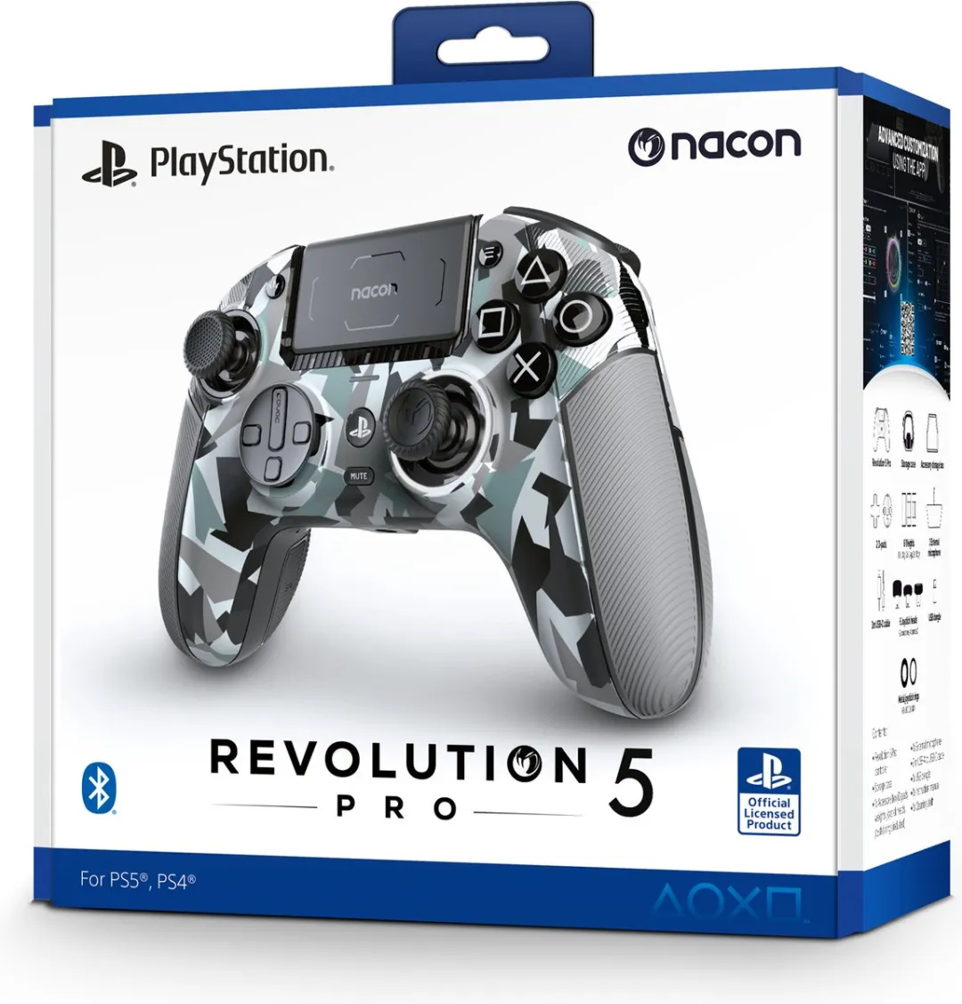 Nacon Revolution 5 Pro Controller PS5 - Arctic Blue - afbeelding 6 van 6