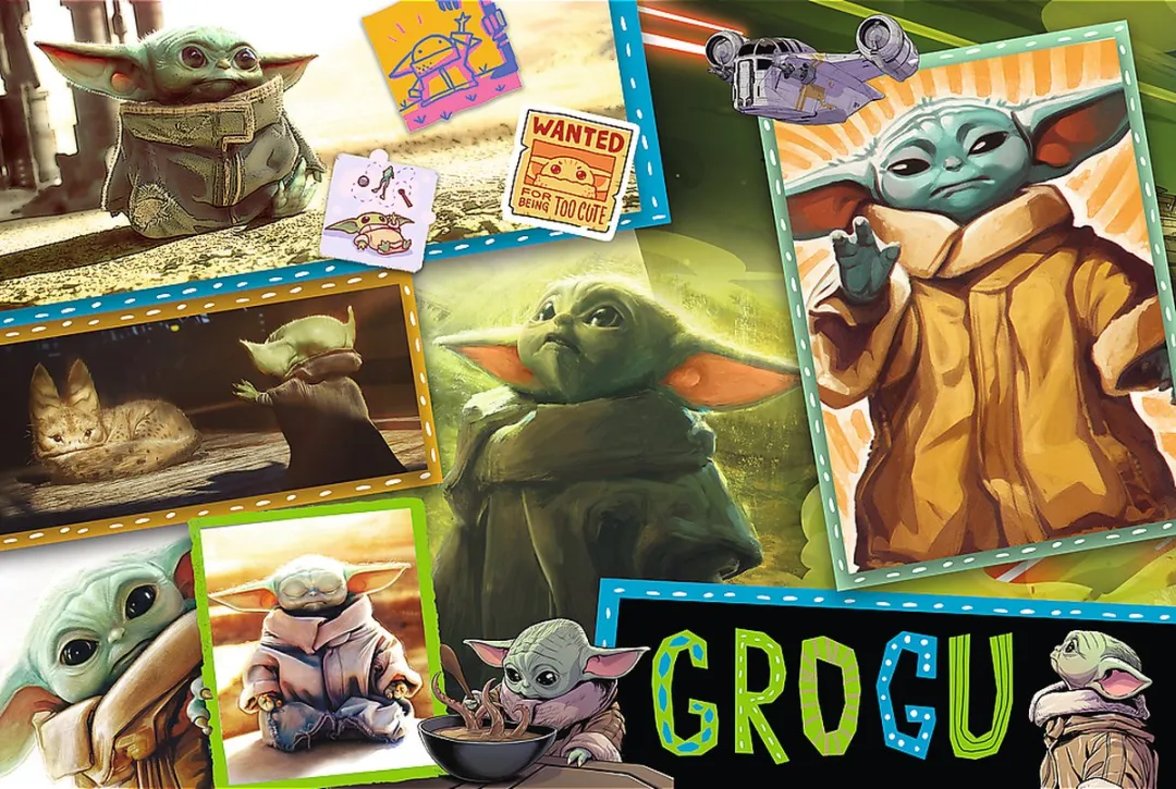 Trefl Star Wars De Mandaloriaan Grogu Puzzel 1000 Stuks - Multicolor