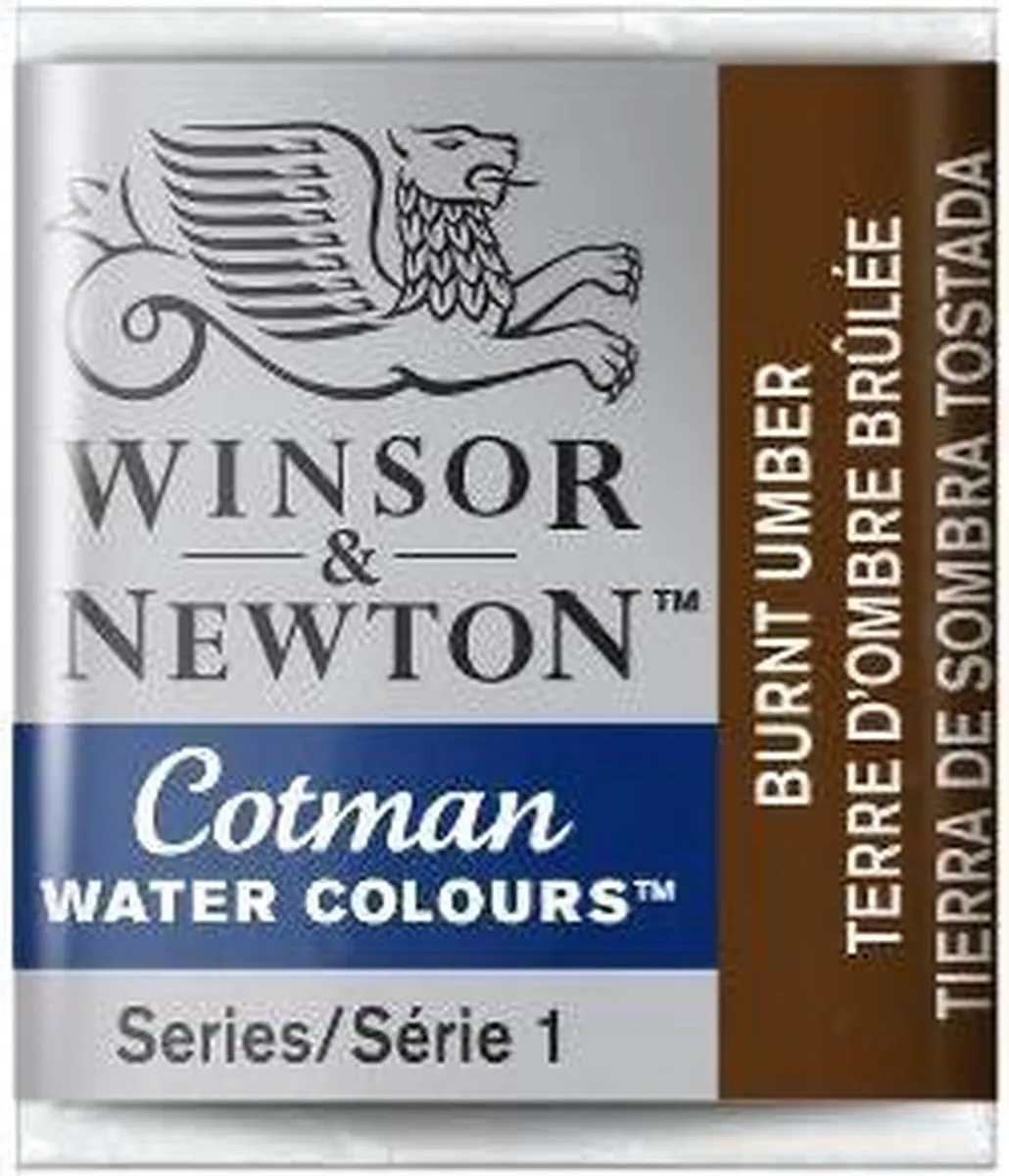 Winsor & Newton Cotman Aquarelverf Burnt Umber
