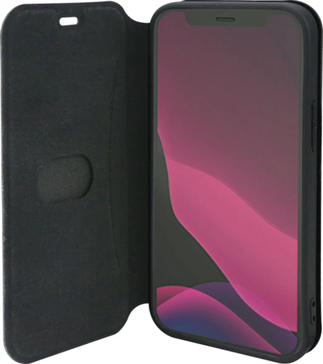 Azuri iPhone 12/12 Pro Wallethoesje - Zwart