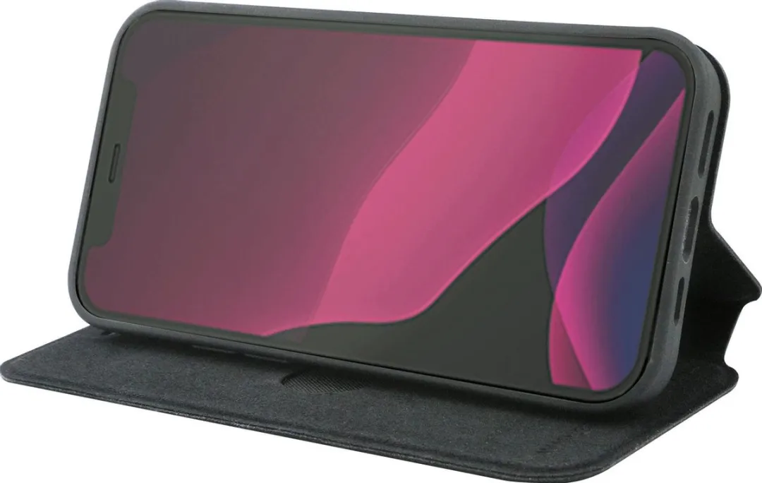 Azuri iPhone 12/12 Pro Wallethoesje - Zwart - afbeelding 6 van 6