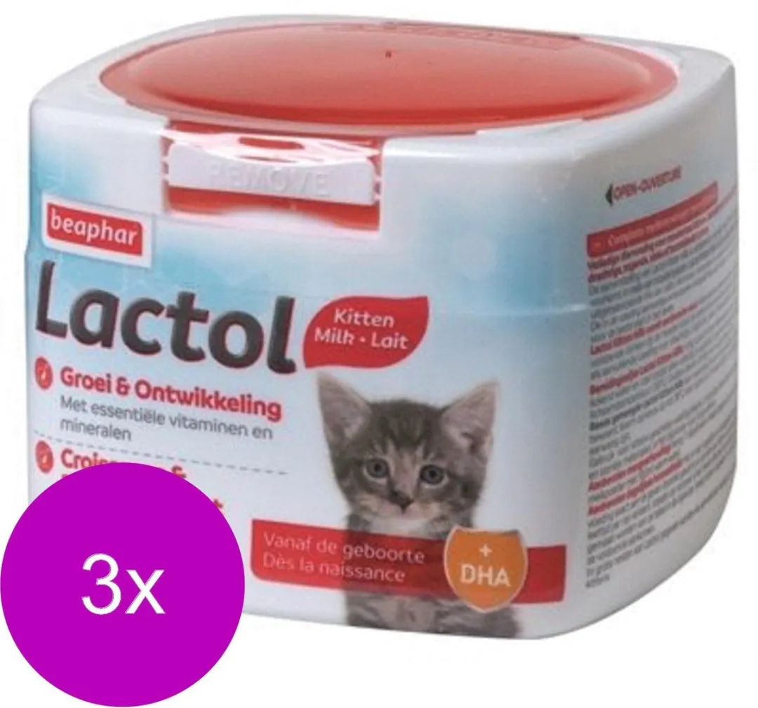 Beaphar Lactol Melk Kitten 500g - 9 Stuks