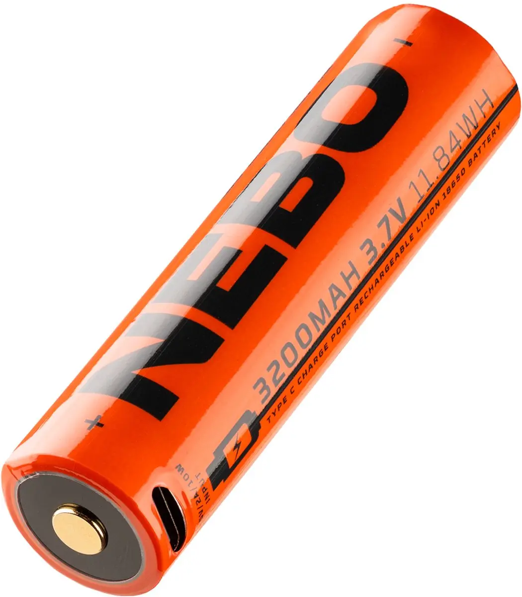 Nebo NEB-BAT-0008-G Oplaadbare 18650 Batterij