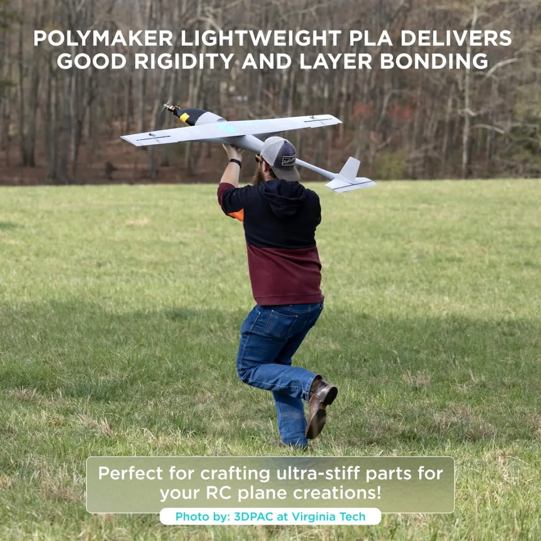 Polymaker PolyLite LW-PLA Groen 1,75mm - 0,8kg
