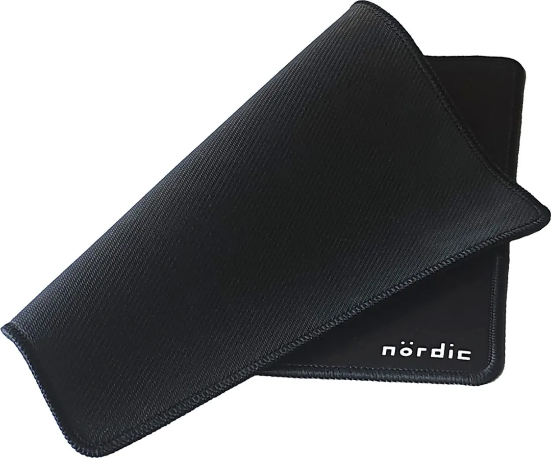 NÖRDIC GAME-N1030 Muismat - 32x27cm - Zwart - afbeelding 6 van 6