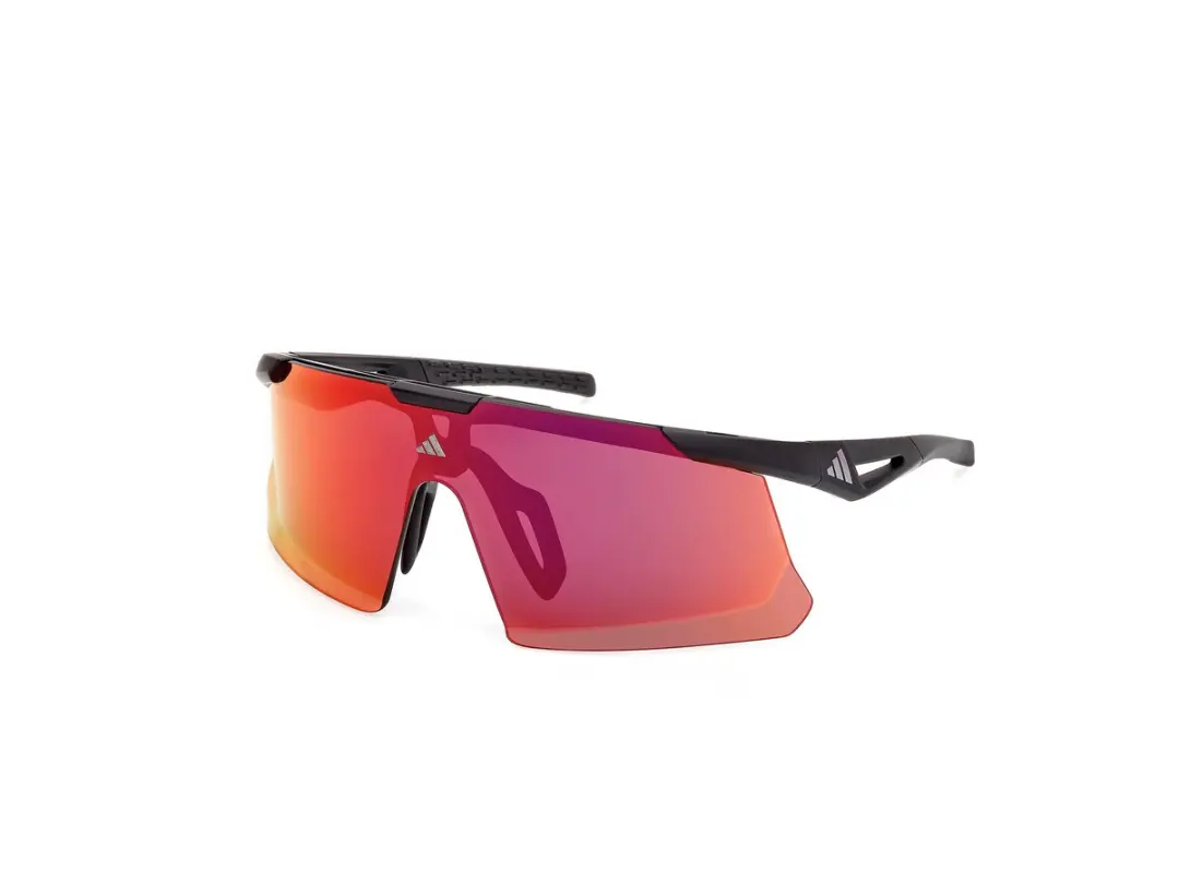 Adidas Sport Sp0107 Zonnebril Zwart
