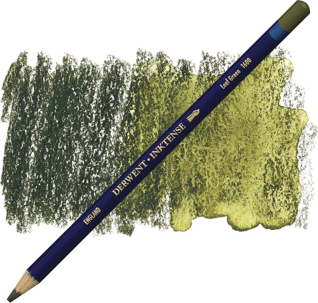 Derwent Inktense Potlood Leaf Green 1600