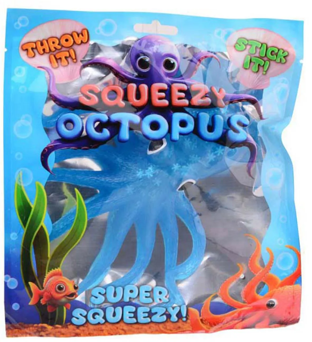 Johntoy Plakkerige Octopus - Multicolor