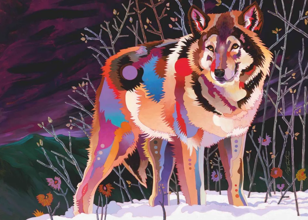 Heye Puzzel Night Wolf 1000 Stuks