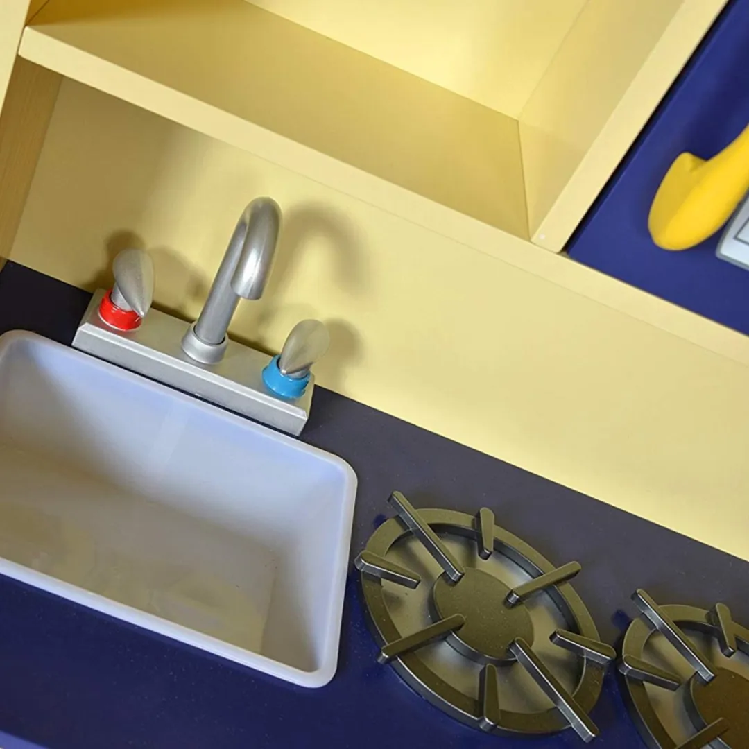 Teamson Kids Houten Speelkeuken - Blauw