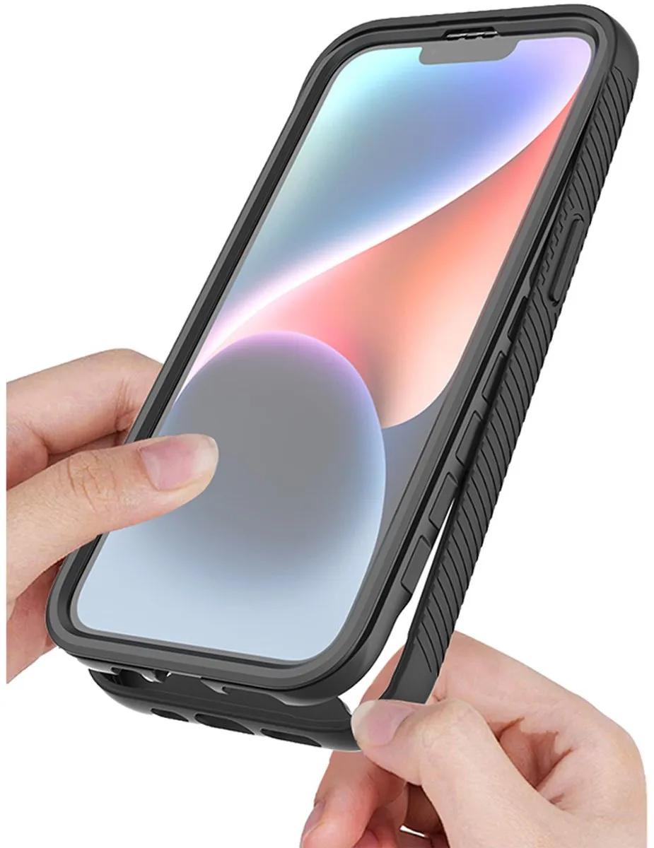Just in Case Rugged Case iPhone 16e - Zwart