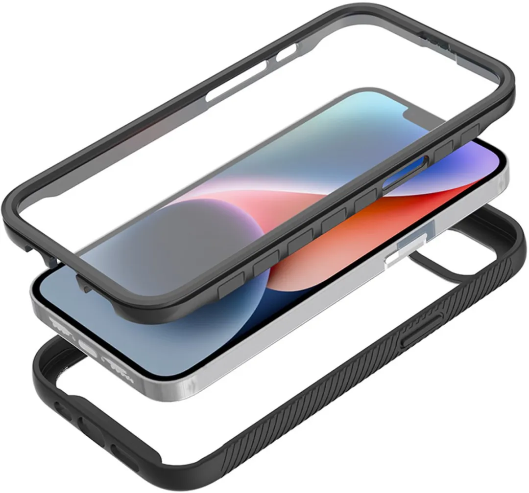 Just in Case Rugged Case iPhone 16e - Zwart