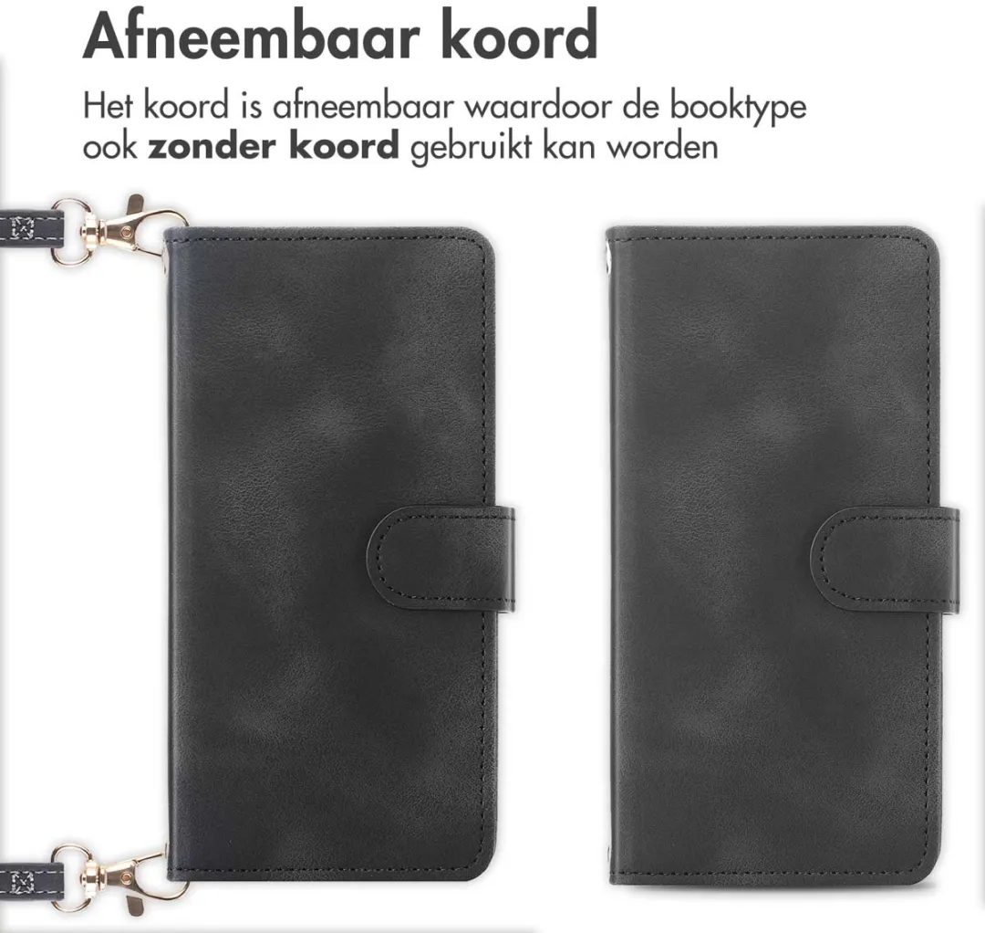 Imoshion Bookcase Hoesje Samsung Galaxy A34 5G - 3 Pasjes - Zwart