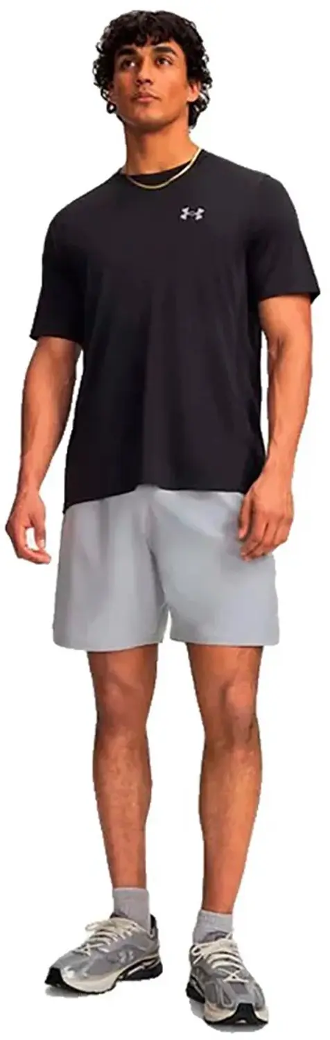 Under Armour Tech Woven Wordmark Korte Broek - Grijs - afbeelding 3 van 3