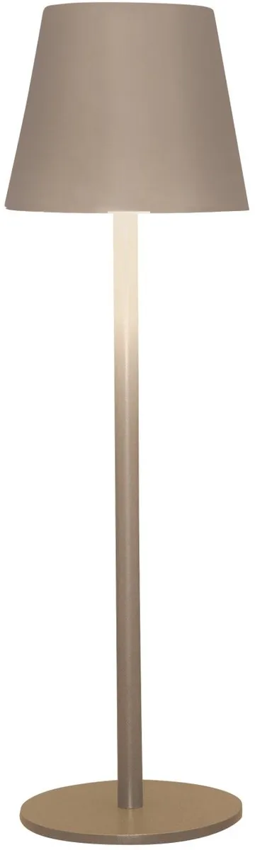 Anna's Collection Tafellamp Ambiance Beige 27cm - USB Oplaadbaar