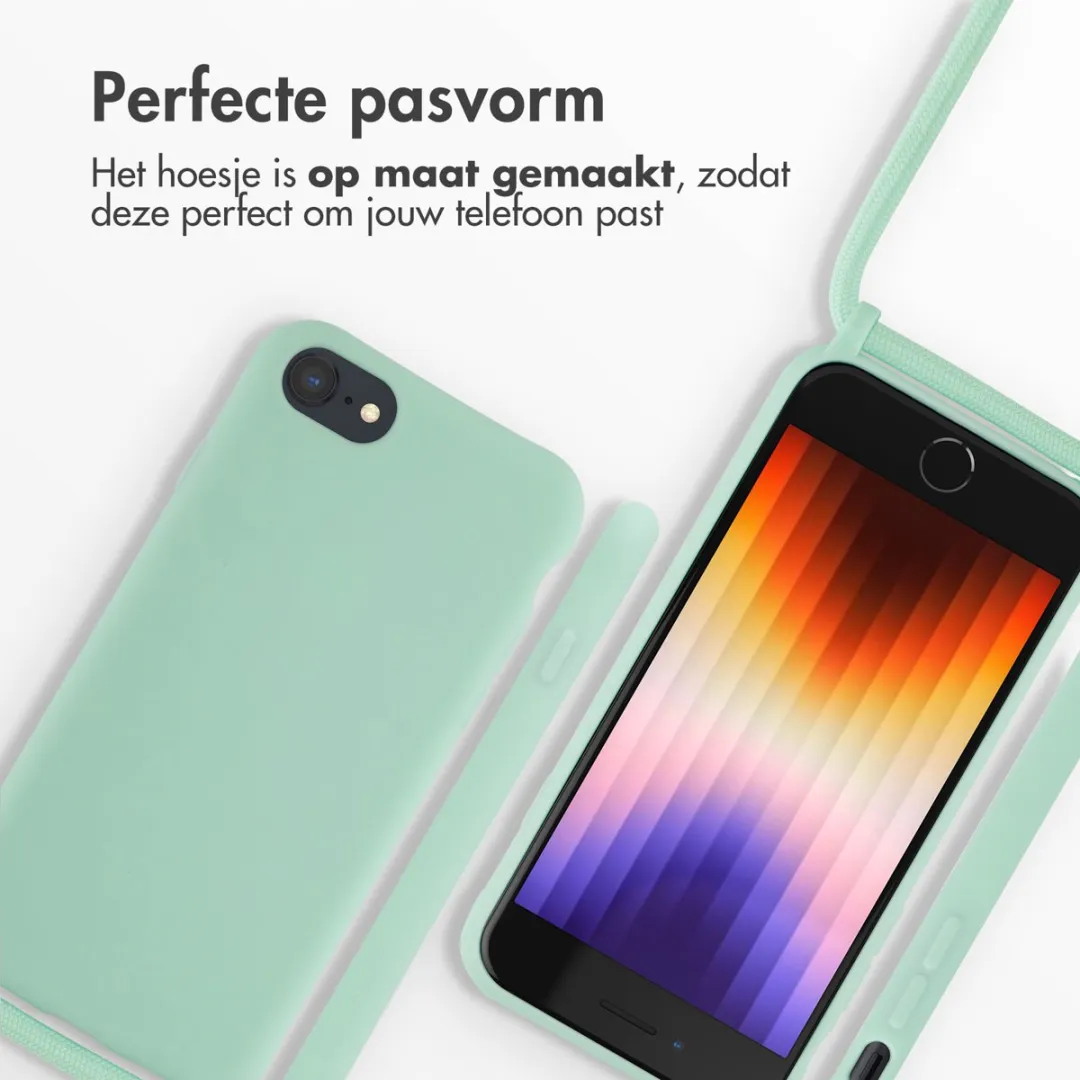 Imoshion Hoesje iPhone SE/8/7 - Siliconen Mintgroen