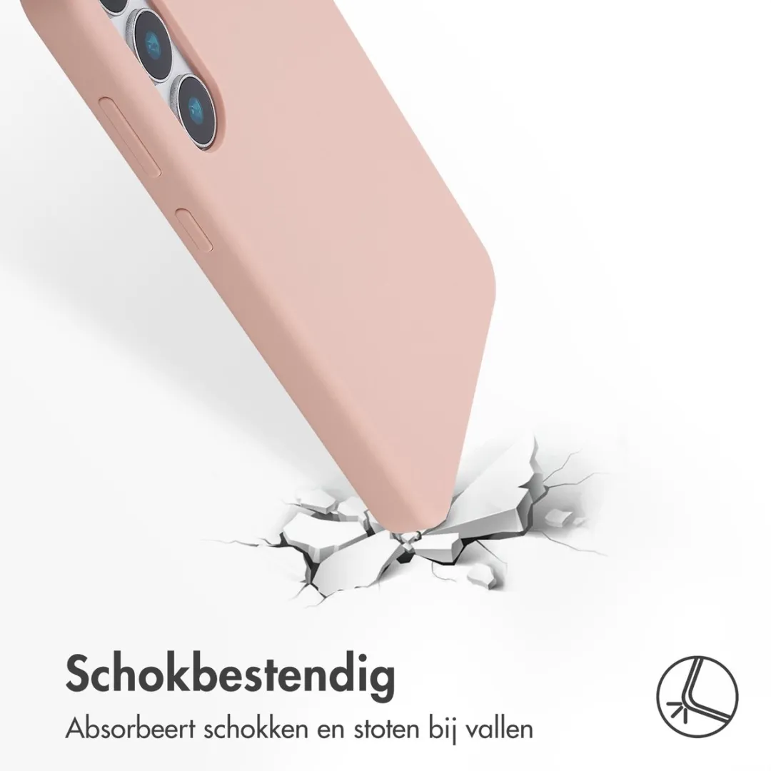 Accezz Hoesje Samsung Galaxy S25 Plus Roze