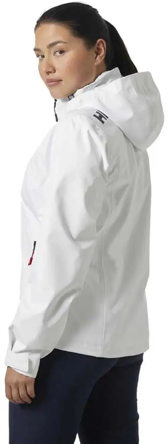 Helly Hansen Crew Hooded 2.0 Dames Jas - Wit - XL - afbeelding 2 van 4