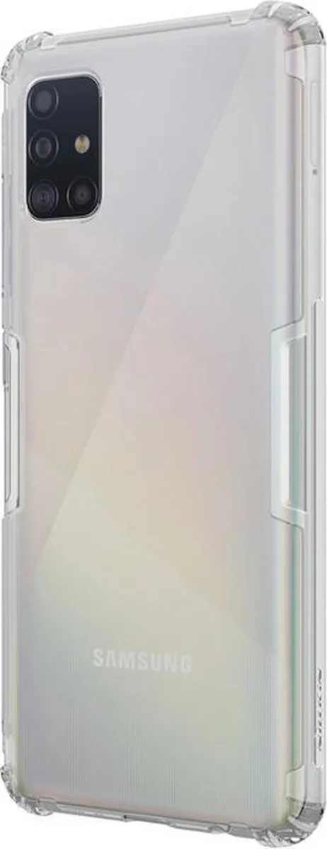 Nillkin Nature TPU Hoesje - Samsung Galaxy A51 - Transparant Grijs - afbeelding 3 van 4