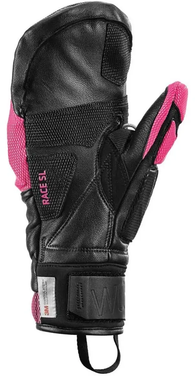 Leki WCR Venom SL 3D Wanten - Zwart/Roze - 9 - afbeelding 2 van 4