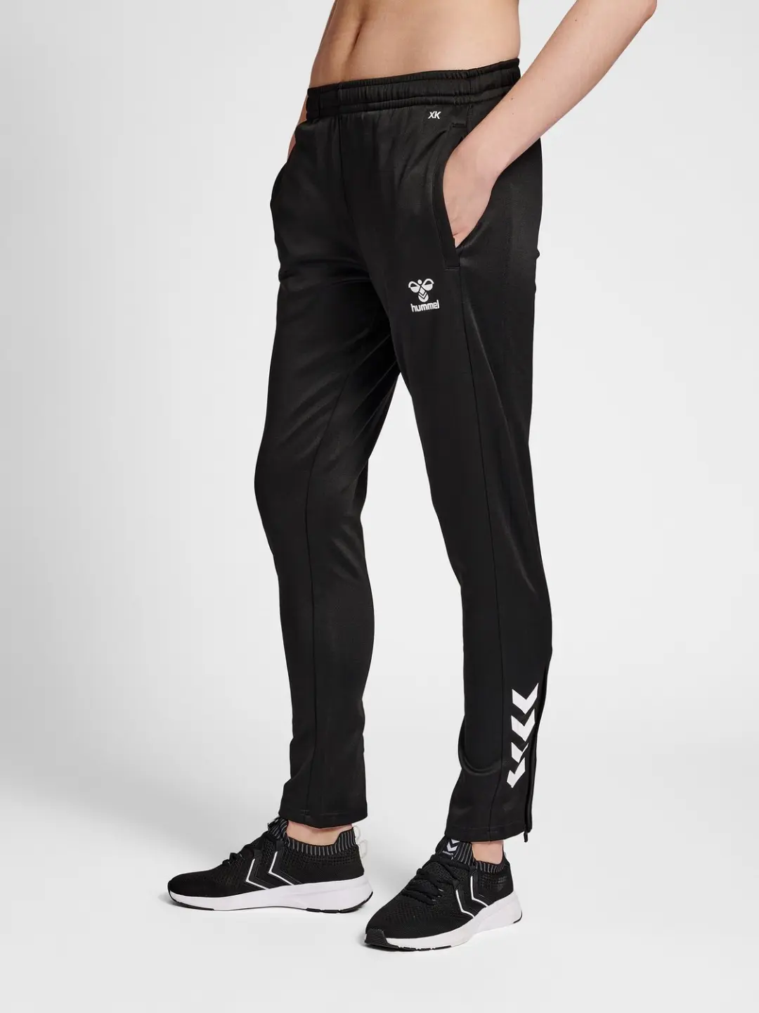 Hummel hmlCore XK Poly Dames Joggingbroek - Zwart - afbeelding 5 van 6