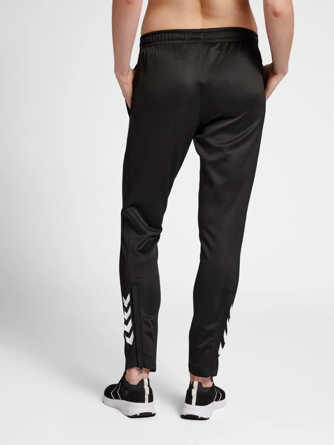 Hummel hmlCore XK Poly Dames Joggingbroek - Zwart - afbeelding 6 van 6