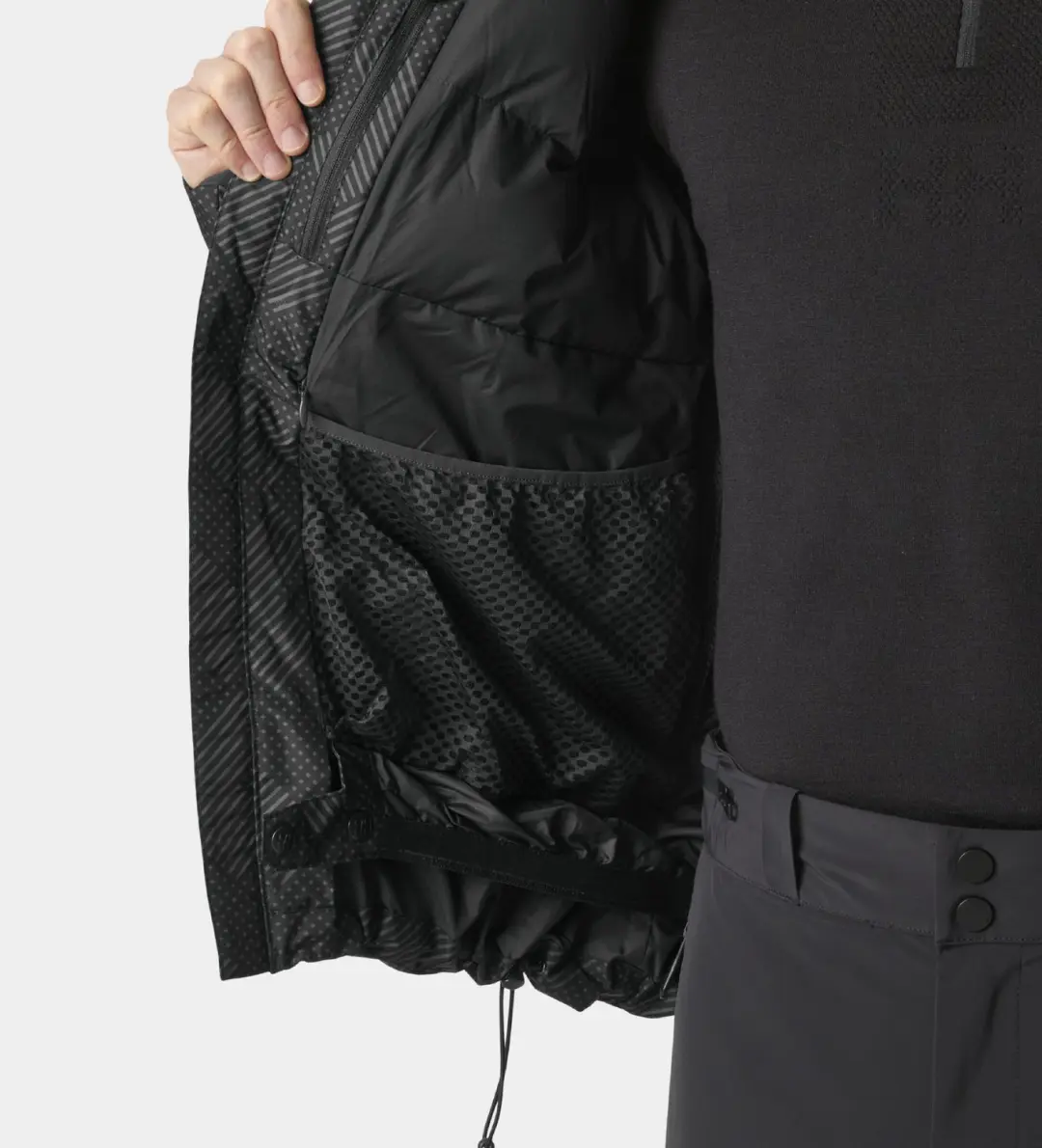 Helly Hansen Kvitfjell Race Puffy Jas - Zwart - L - afbeelding 5 van 6